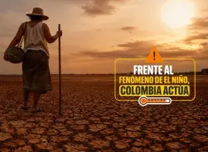 Ideam indica que las condiciones tipo "El Niño" continúan fortaleciéndose