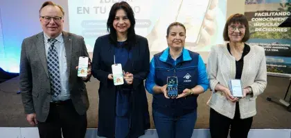 Gracias a la cooperación entre Colombia y Finlandia, el Ideam lanzó una herramienta tecnológica que facilita el acceso a información confiable para la prevención y gestión del riesgo en todo el país.