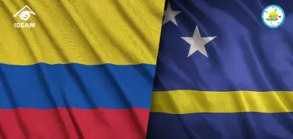 Colombia y Curazao fortalecen la cooperación meteorológica para mejorar los sistemas de alerta temprana en el Caribe