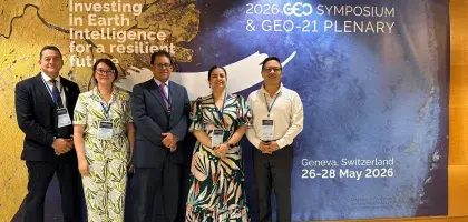 Colombia fortalece su liderazgo Internacional en Observación de la Tierra durante la plenaria Geo-21 en Suiza