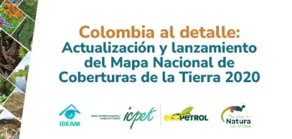 Colombia al detalle: actualización y lanzamiento del Mapa Nacional de Coberturas de la Tierra 2020