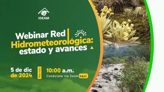Webinar Red Hidrometeorológica