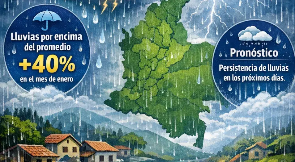 Ideam prevé continuidad de estas condiciones en los próximos días 