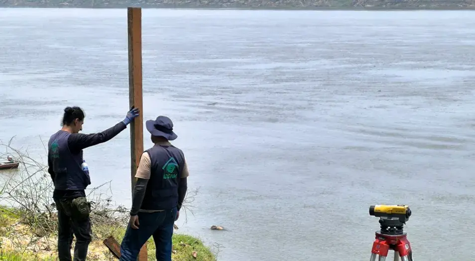 El Ideam en los caudales del río Amazonas