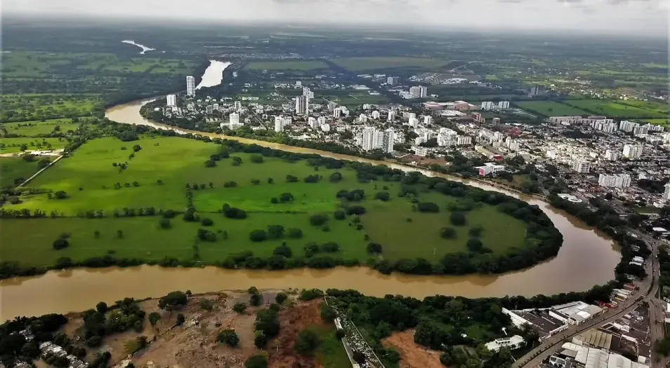 Foto de referencia: Río Sinú - Monteria. Tomada del medio de comunicación La Razón.co 