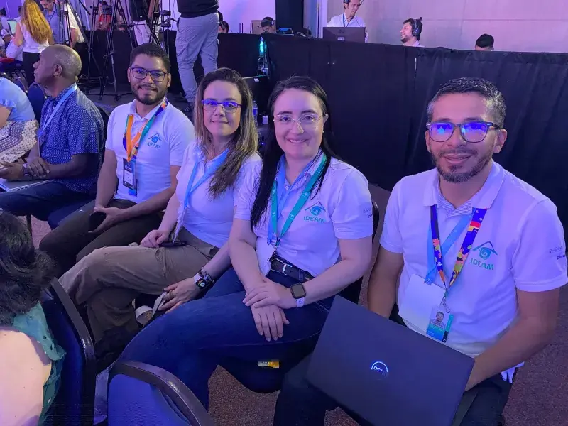 Funcionarios del Ideam en CILAC 2024
