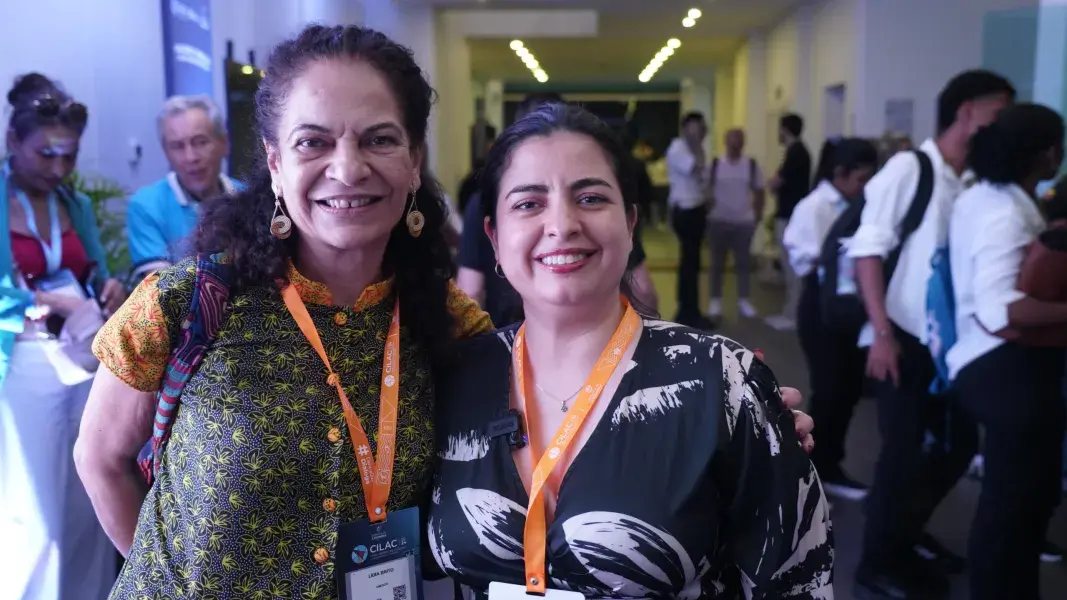 Lidia Brito y Ghisliane Echeverry Prieto