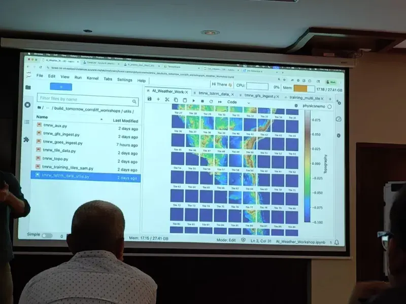 Ideam participó en taller internacional sobre aplicaciones de Inteligencia Artificial en servicios hidrometeorológicos