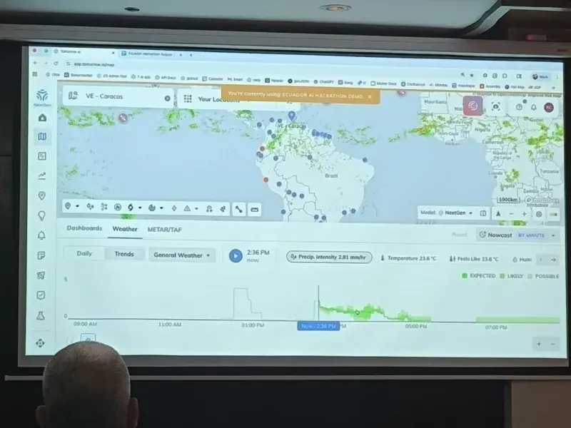 Ideam participó en taller internacional sobre aplicaciones de Inteligencia Artificial en servicios hidrometeorológicos