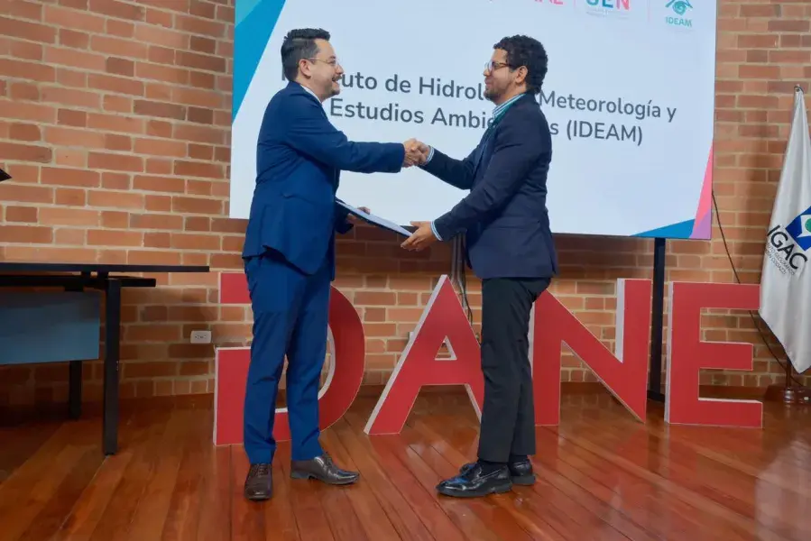 Certificación del Dane a Ideam
