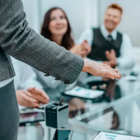 Personas en un consejo directivo